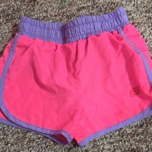 Skechers Women's Athletic Shorts in Pink and Purple